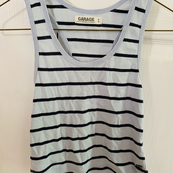 Garage striped crop top - Picture 4 of 4